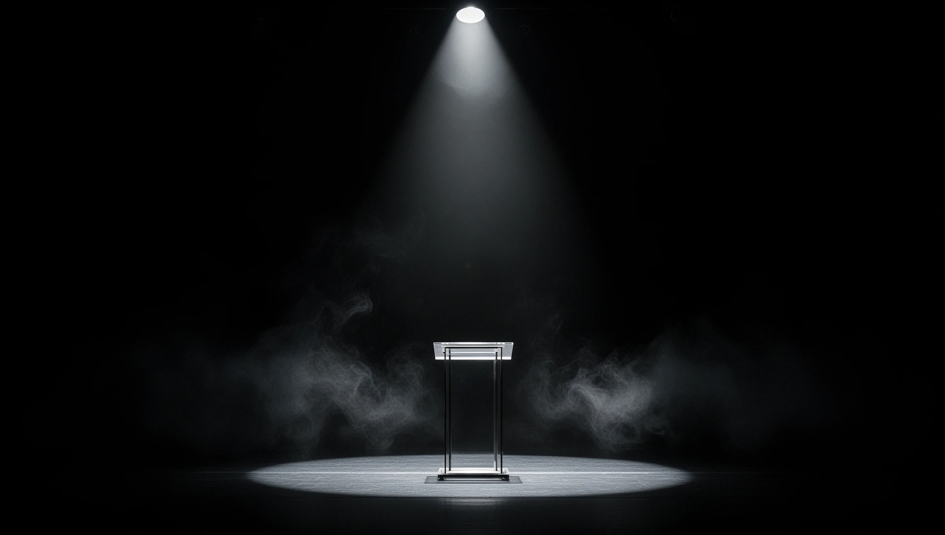 ステージのスポットライト